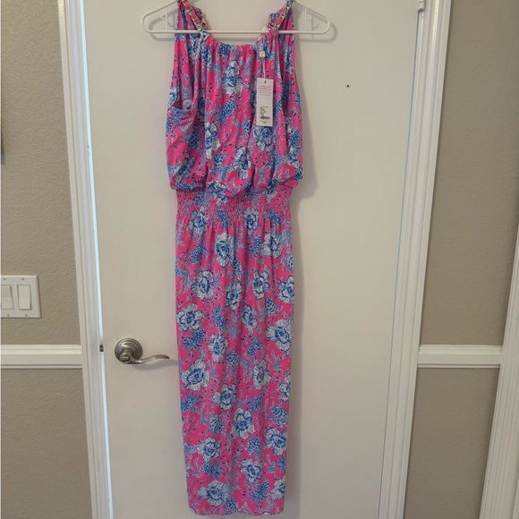 Lilly Pulitzer Dresses & Skirts - NWT Lilly Pulitzer Gracelyn Halter Midi Dress - size Small